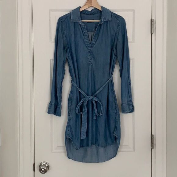 GAP Dresses & Skirts - Jean Long Sleeve Dress 